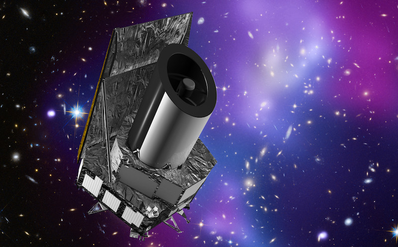 Rappresentazione grafica telescopio Euclid