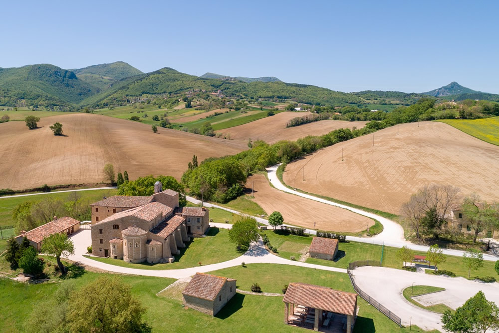 vista aerea Sant'Urbano